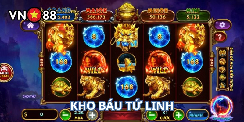 Đồ hoạ sống động trong Kho Báu Tứ Linh